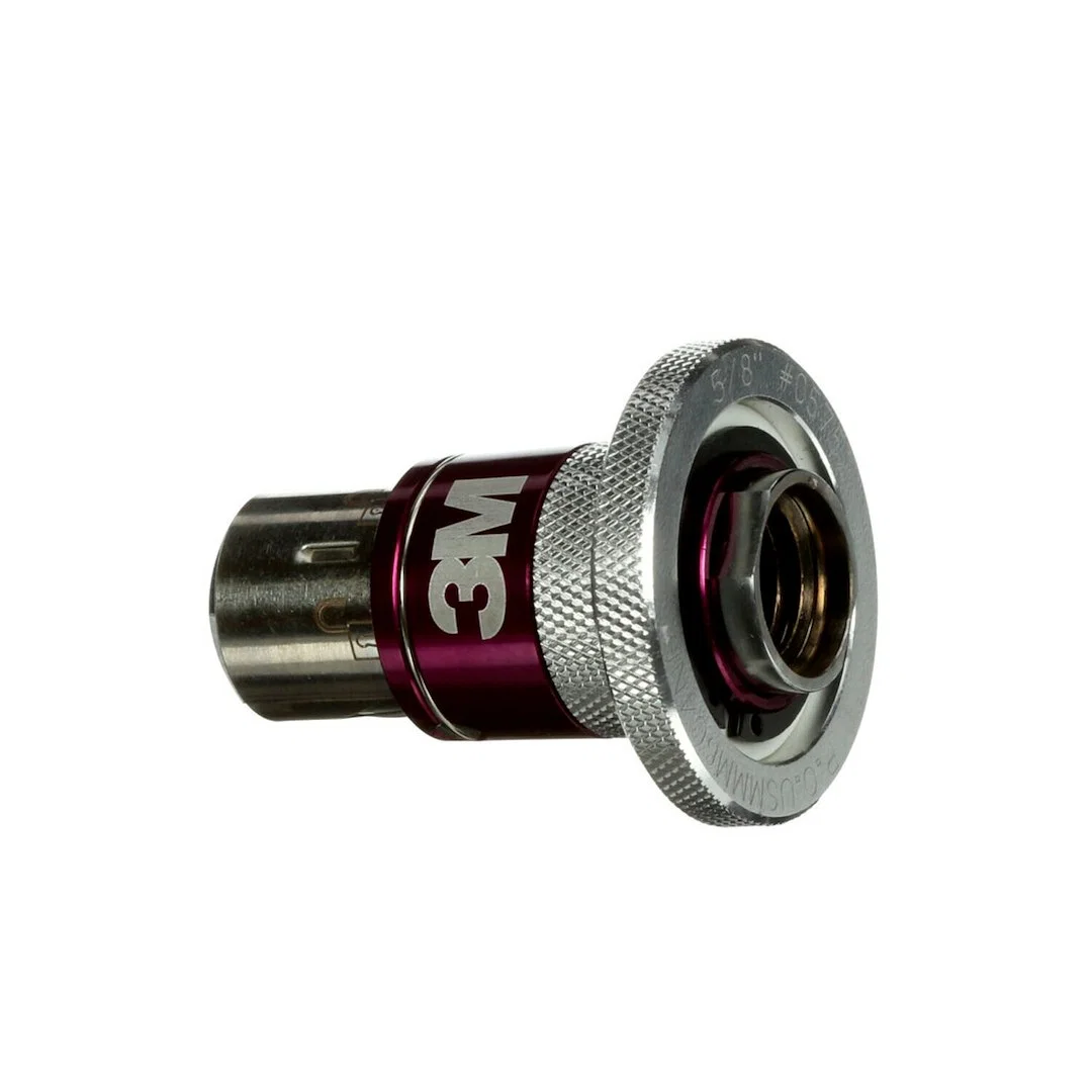 05752 – 3M Adapter Fitting, 5/8 Inch Thread Chrome Plated Brass Single Quick Connect Attachment Use with 3M™ brand co...